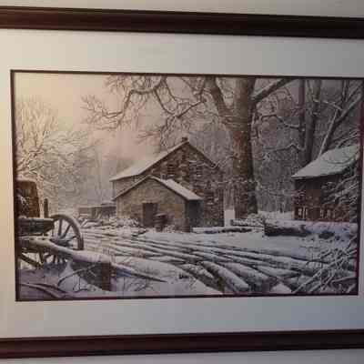 Painting - Anselma Mill