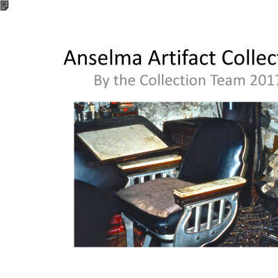 Collections Committee Presentation at Anselma Lectures 2017