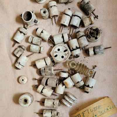 Knob and Tube Wiring Insulators