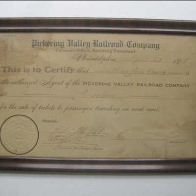 Pickering Valley Railroad Company