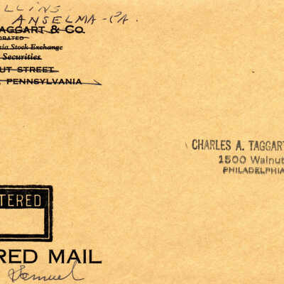 Registered Mail Envelope