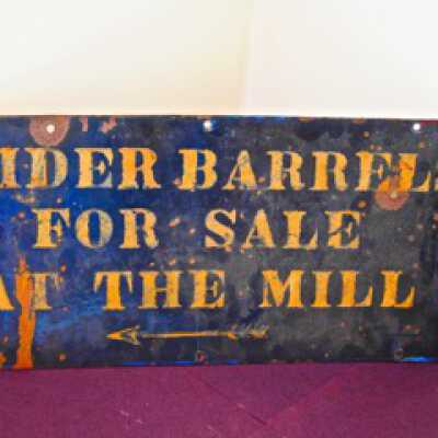 Sign - Cider Barrels For Sale