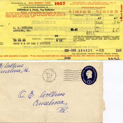 Tax Collector Receipt