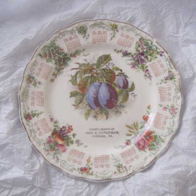Plate - Calendar