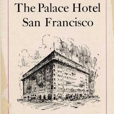 The Palace Hotel San Francisco Pamphlet