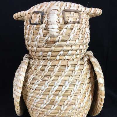 Tohono O'odham Owl Effigy Basket