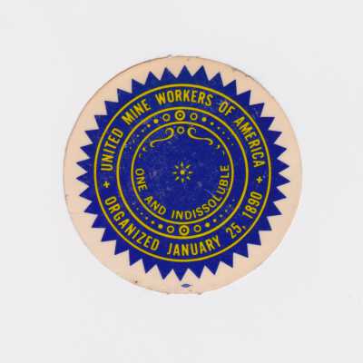 UMWA Logo stickers (3)