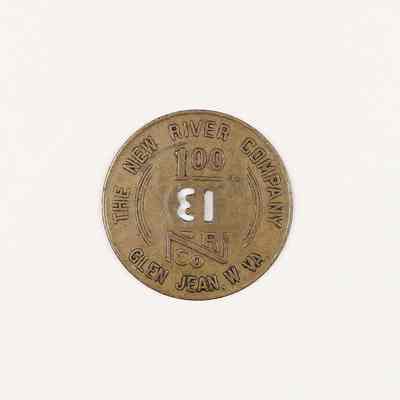 The New River Company Scrip, $1