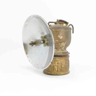 Justrite "Streamlined" Carbide Miner's Headlamp