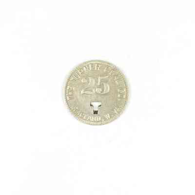 Turner Coal Company scrip, 25 cents