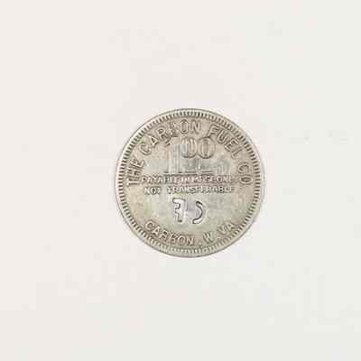 Carbon Fuel Company scrip, $1