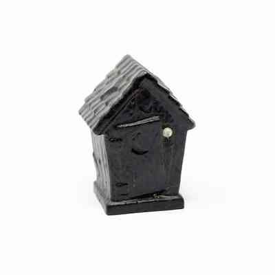 Outhouse sculpture