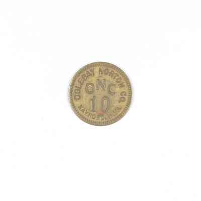 Oglebay Norton Company scrip, 10 cents