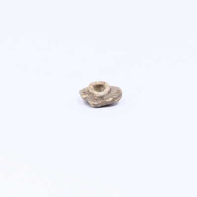#20, likely .30-30 bullet, disfigured from impact