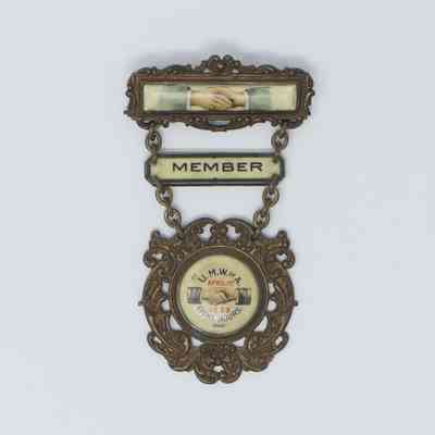 United Mine Workers Member Pin Badge