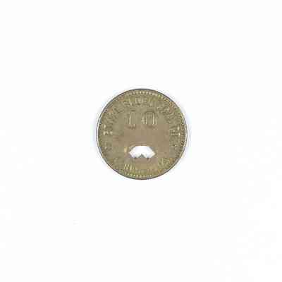 Ethel Block Coal Company scrip, 10 cents