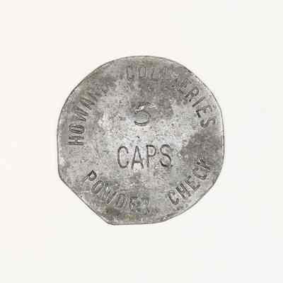 Howard Collieries Powder Check, 5 caps