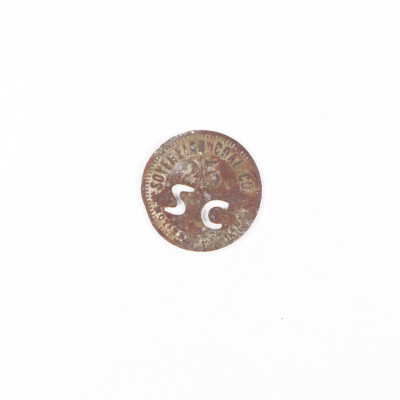 Sovereign Coal Company Scrip, 25 cents