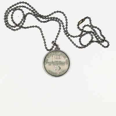 Carbon Fuel Company Scrip on ball chain, $1