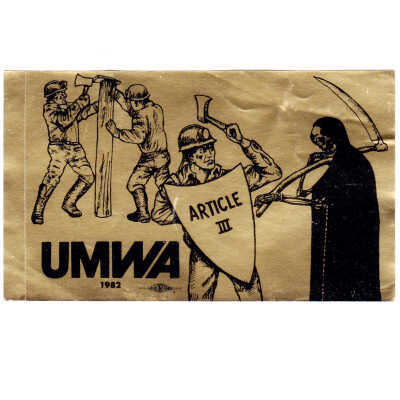 UMWA Article 3 sticker