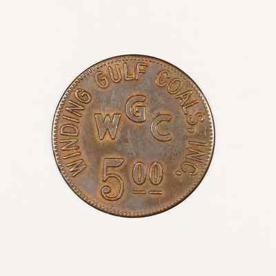 Winding Gulf Coals, Inc. Scrip, $5