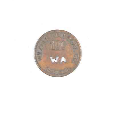 William Ann Coal Company scrip, $1