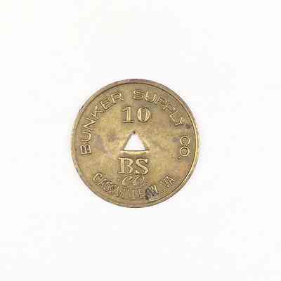 Bunker Supply Co. Scrip, 10 cents