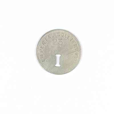 Imperial Colliery Company scrip, 25 cents