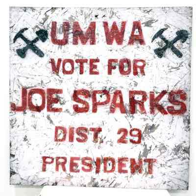 Vote For Joe Sparks Election Sign
