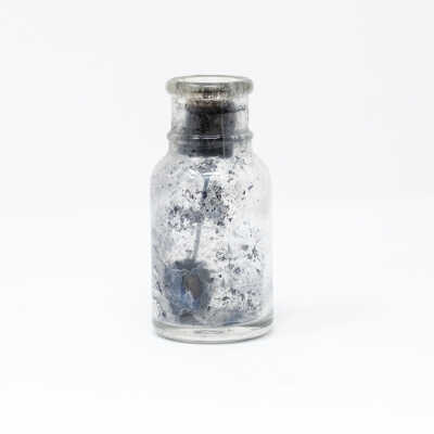 Glass Bottle with Brush