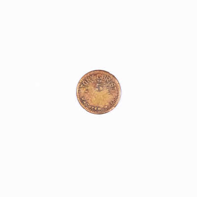 Tony Christ Scrip, 5 cents