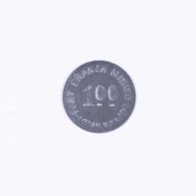 Fort Branch Mining Company Scrip, $1.00