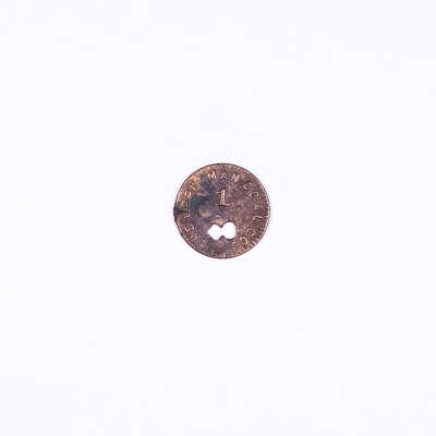 The Opperman Coal Company Scrip, 1 cent