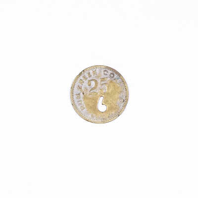 Rum Creek Coal Company Scrip, 25 cents