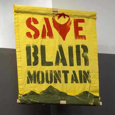 Save Blair Mountain Protest Sign