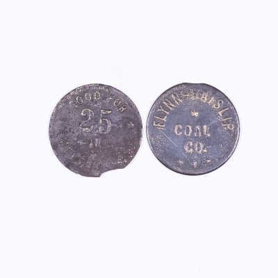 Flynn-Haislip Coal Company Scrip, 25 cents