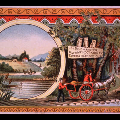 chromolithograph trade card, http://resource.nlm.nih.gov/101402419