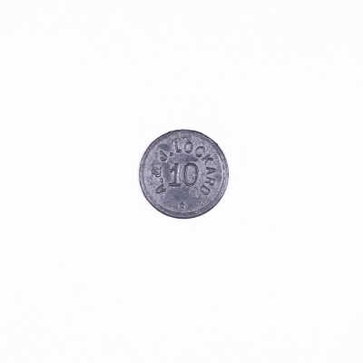 A & J Lockard Store Token, 10 cents