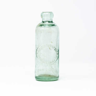 Hutchinson Blob-top Soda Bottle