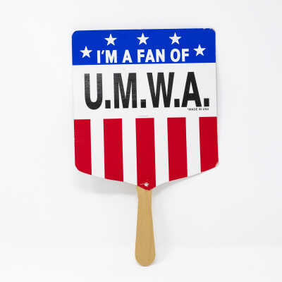 UMWA Hand Fan