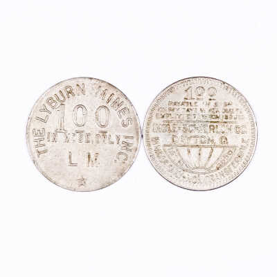 The Lyburn Mines Scrip, $1.00 (pair #1)