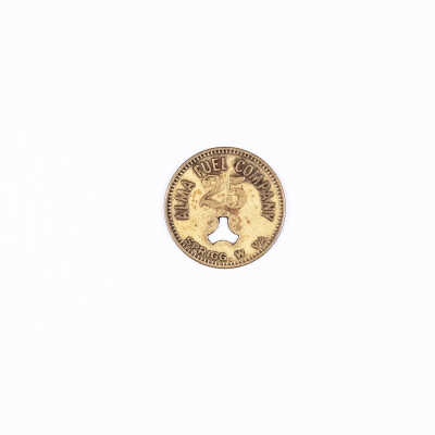 Alma Fuel Company Scrip, 25 cents