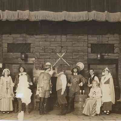 Cast of "Cock Robin", 1929