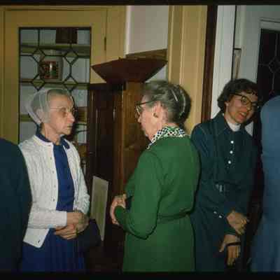 Sister Mildred Barker with unidentified women