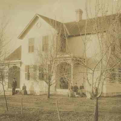 John Litzel House, c.1899 (Scrapbook Excerpt)