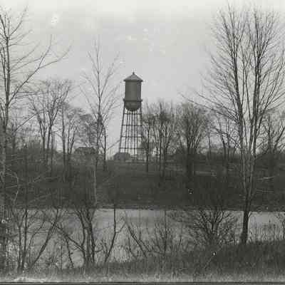 Water Tower on Fairmount Boulevard (From Horseshoe Lake), c.1905