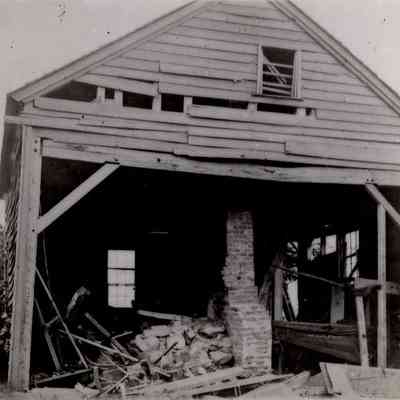Ruins of East Family Blacksmith Shop, 1898