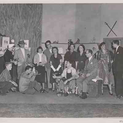 Cast of "Mr. Barry's Etchings", 1951