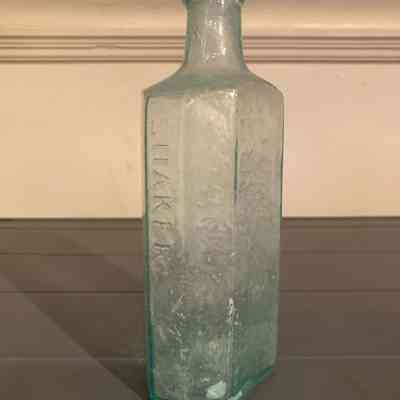 Glass Shaker Syrup Bottle