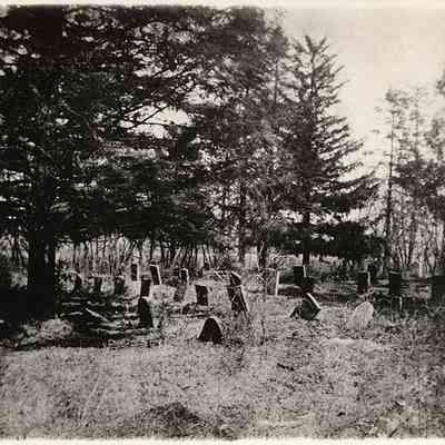 North Union Shaker Cemetery (Southeast View), 1898